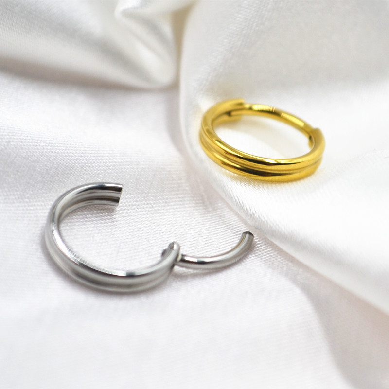 Clicker Ring Seamless - 20 pz Acciaio Inossidabile 316L Piercing