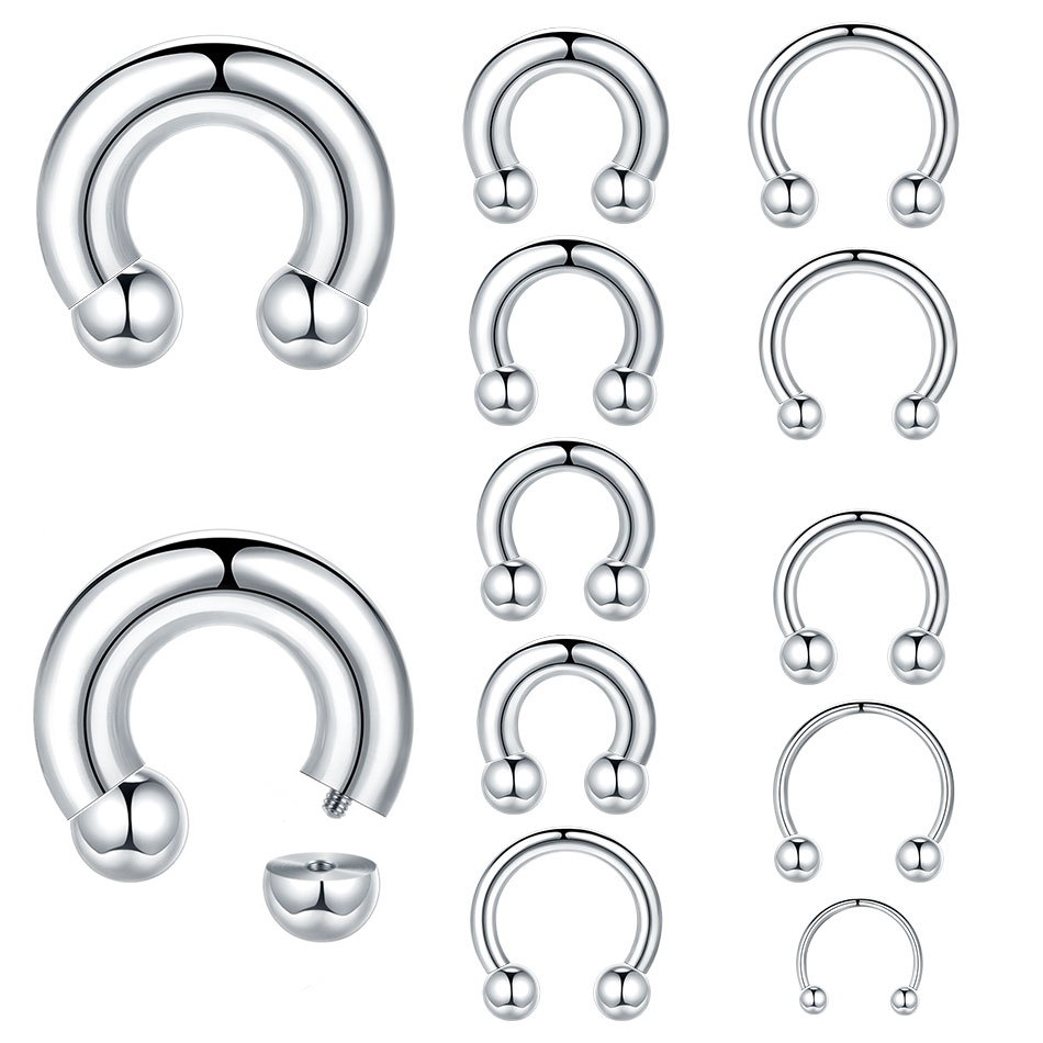 Body Jewelry Ear Gauges - 1PC 18G-00G di Grande Calibro In