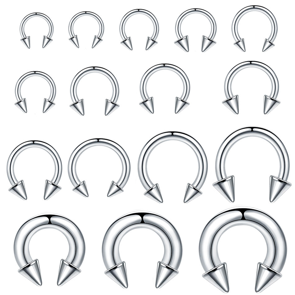Body Jewelry Ear Gauges - 1PC in acciaio inossidabile di grandi