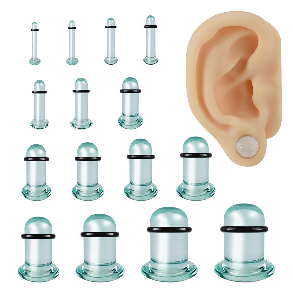 Body Jewelry Ear Plugs - 1 paio tunnel e tappi per