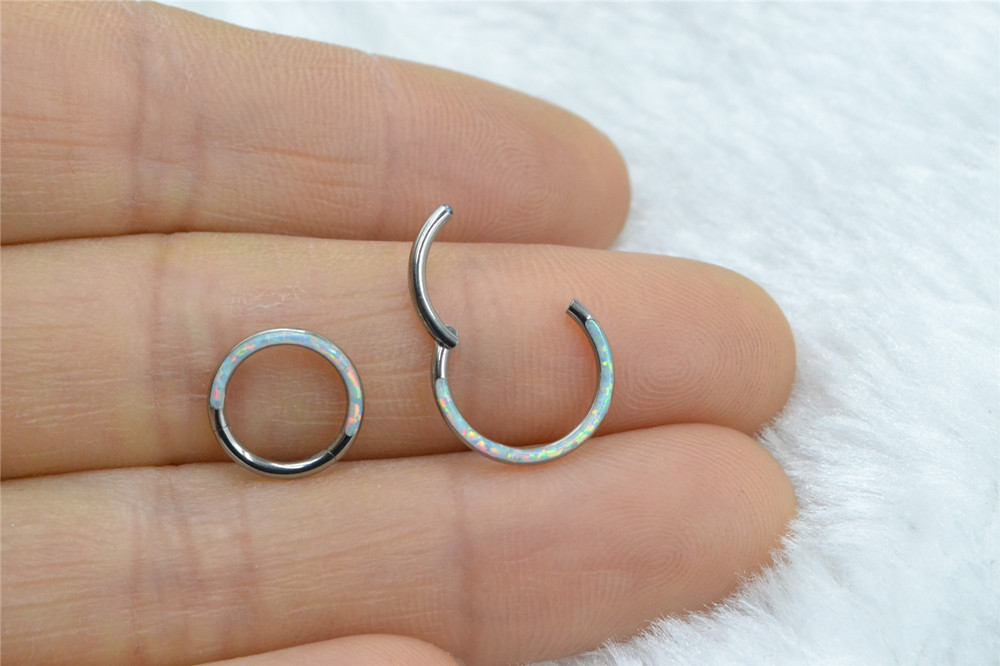 10 pz/lotto G23 Titanio Opale  - Clicker Ring Seamless recensione e prezzo