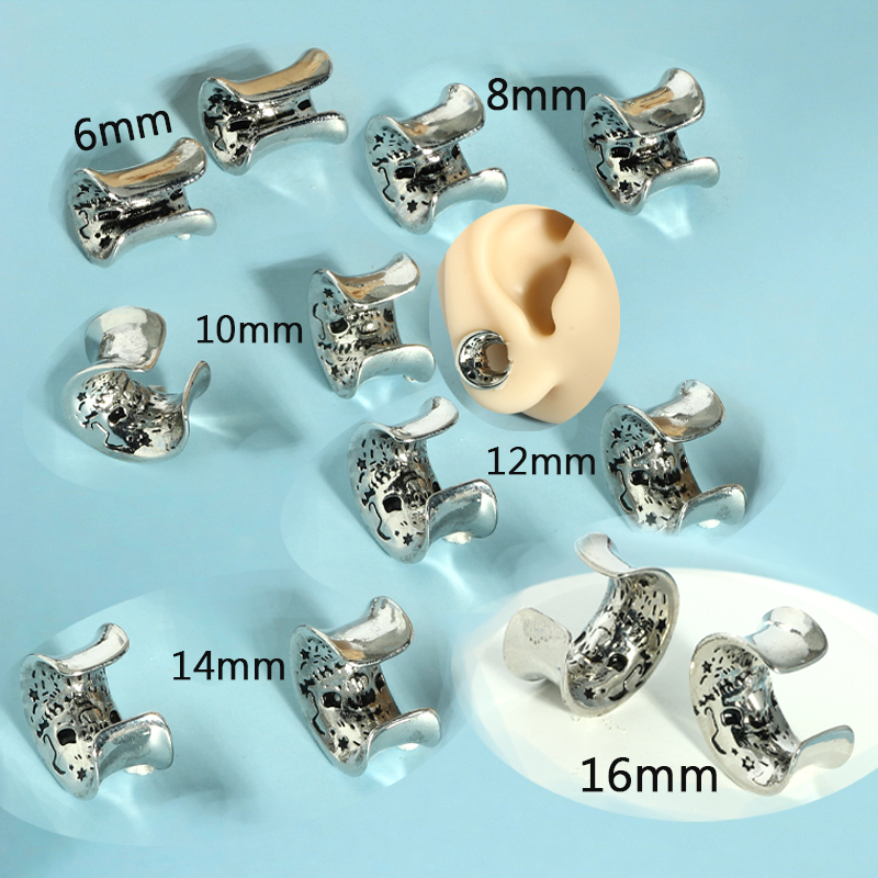 2pc 6mm-16mm Tappi per le orec - Body Jewelry Ear Gauges recensione e prezzo