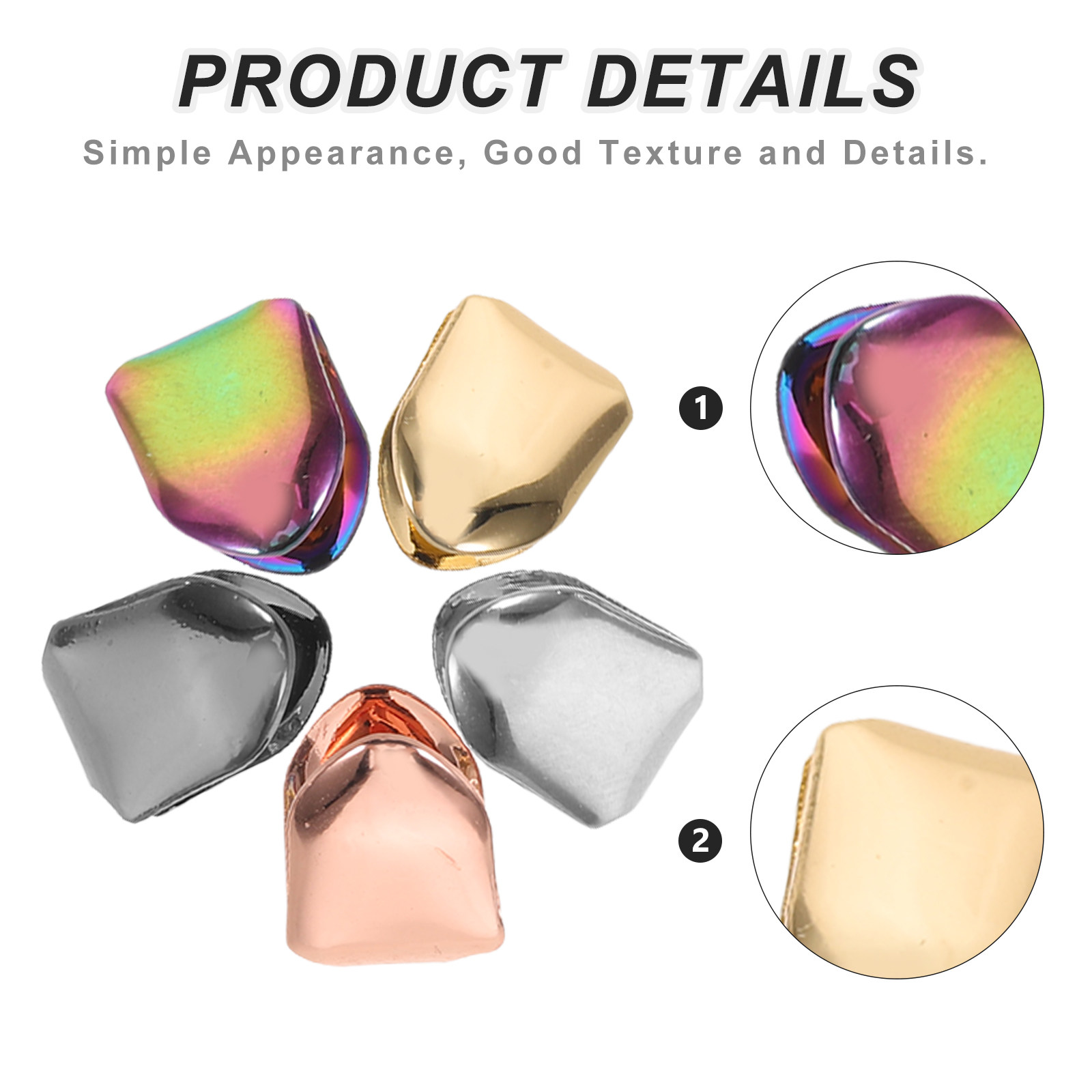 Set di 5 Grill Dentali Rimovib - Body Jewelry Urban recensione e prezzo
