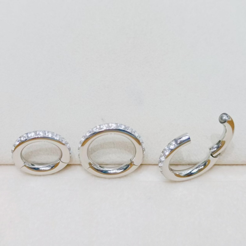 10 PZ 3mm 4mm 5mm Calibre Acci - Clicker Ring Seamless recensione e prezzo
