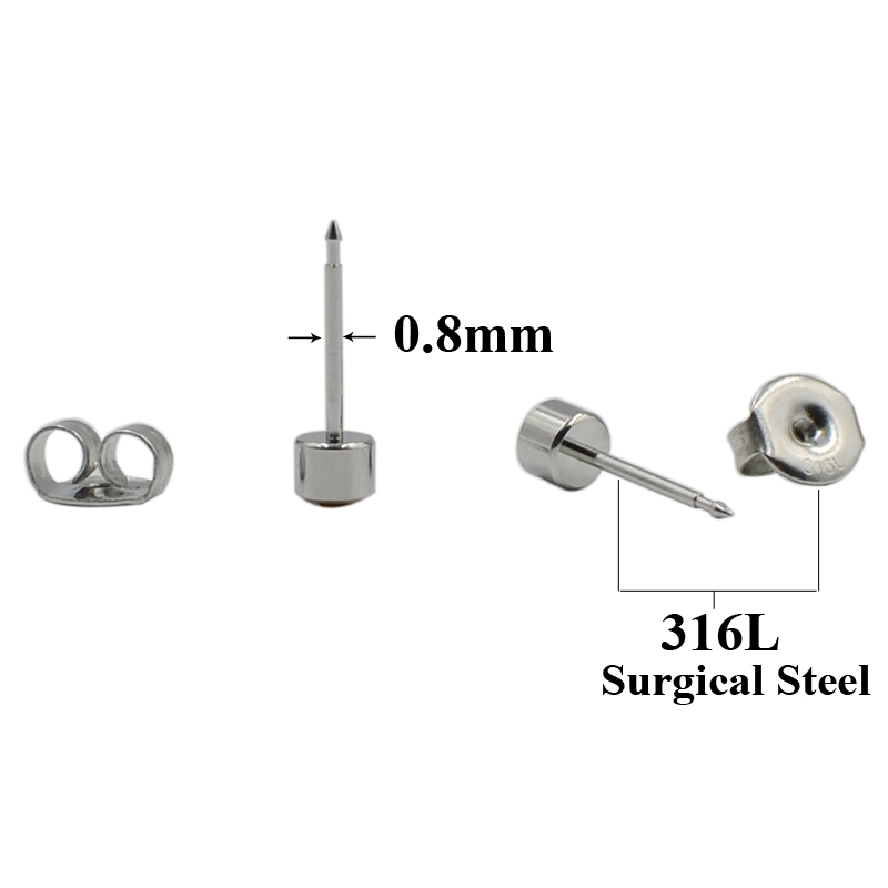 1 pz Mishu Acciaio Chirurgico  - Body Jewelry Ear Plugs recensione e prezzo