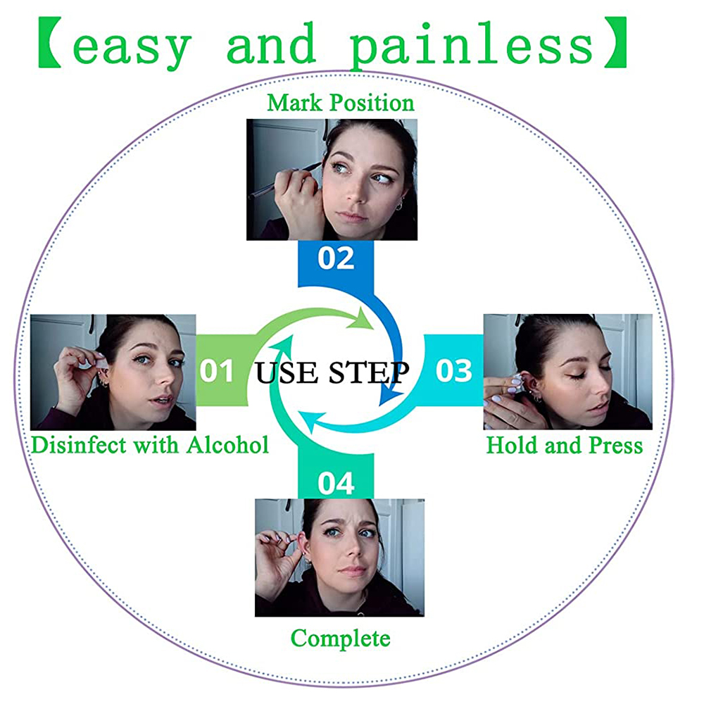1-20 Pz/set Pistola Per Penetr - Body Jewelry Ear Plugs recensione e prezzo