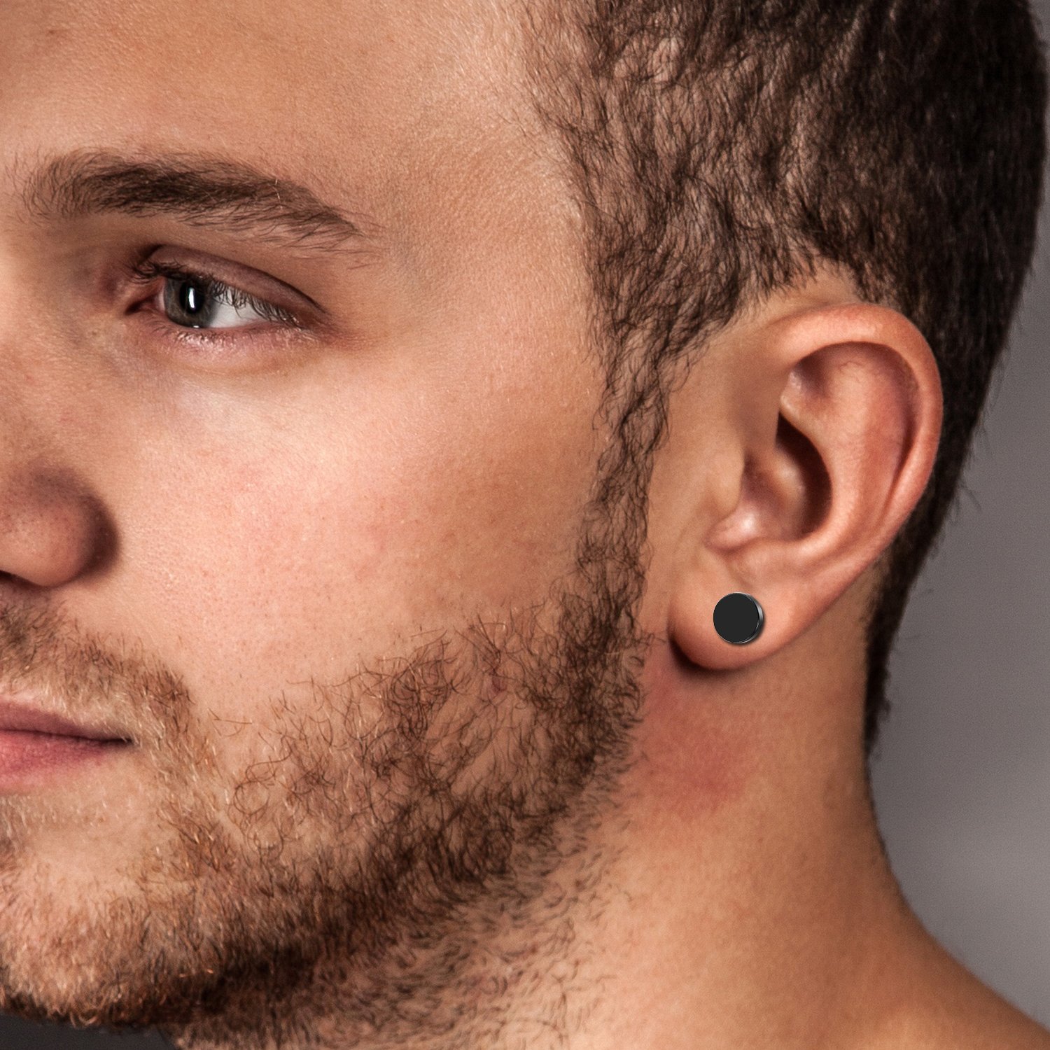 2 Pz/6 Pz Nero In Acciaio Inox - Body Jewelry Ear Gauges recensione e prezzo