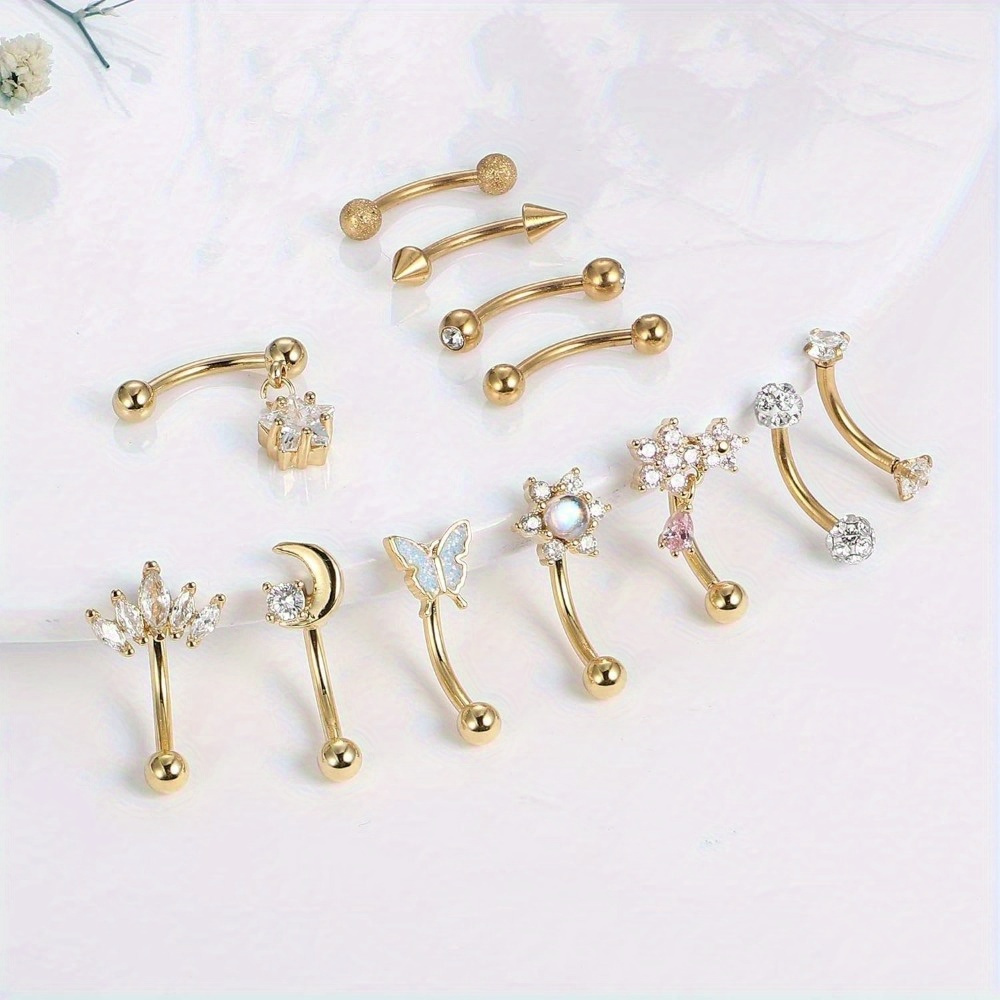 Florideco 1PC Acciaio inossida - Belly Bar Titanium recensione e prezzo