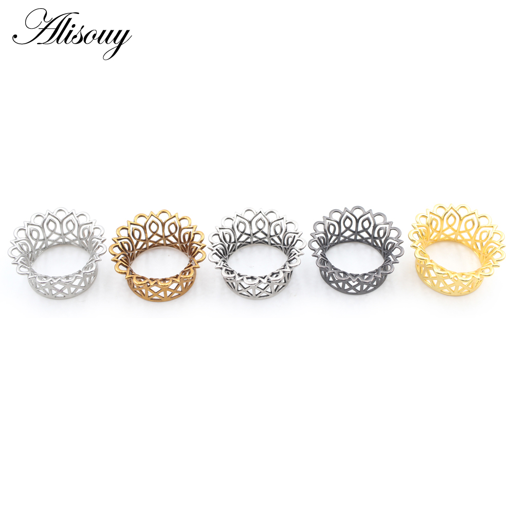 Alisouy 1PC 6-25mm Rame Hollow - Body Jewelry Ear Gauges recensione e prezzo