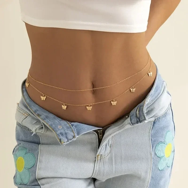 Nuovo fascino sexy doppio stra - Body Jewelry Online recensione e prezzo