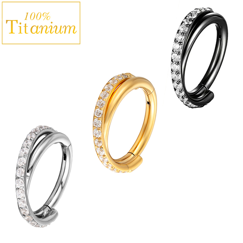 Orecchino a cerchio con cernie - Clicker Ring Seamless recensione e prezzo