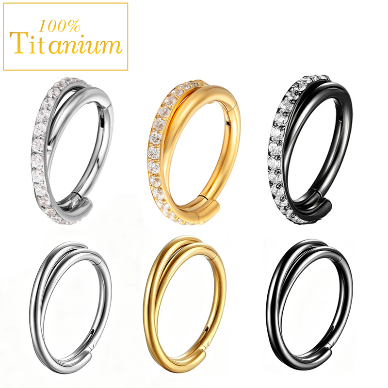 Orecchino a cerchio con cernie - Clicker Ring Seamless recensione e prezzo