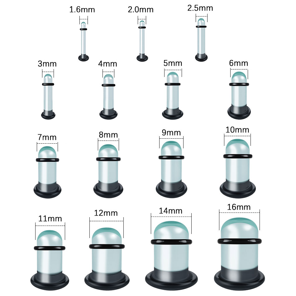 2 pezzi calibri per orecchie i - Body Jewelry Ear Gauges recensione e prezzo