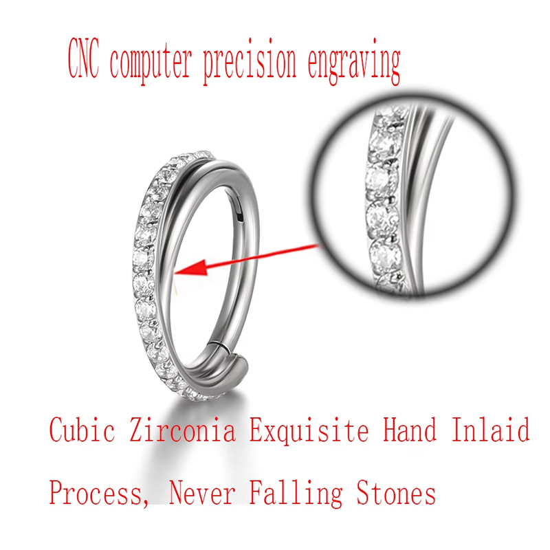 Orecchini a Cerchio Senza Sald - Clicker Ring Seamless recensione e prezzo