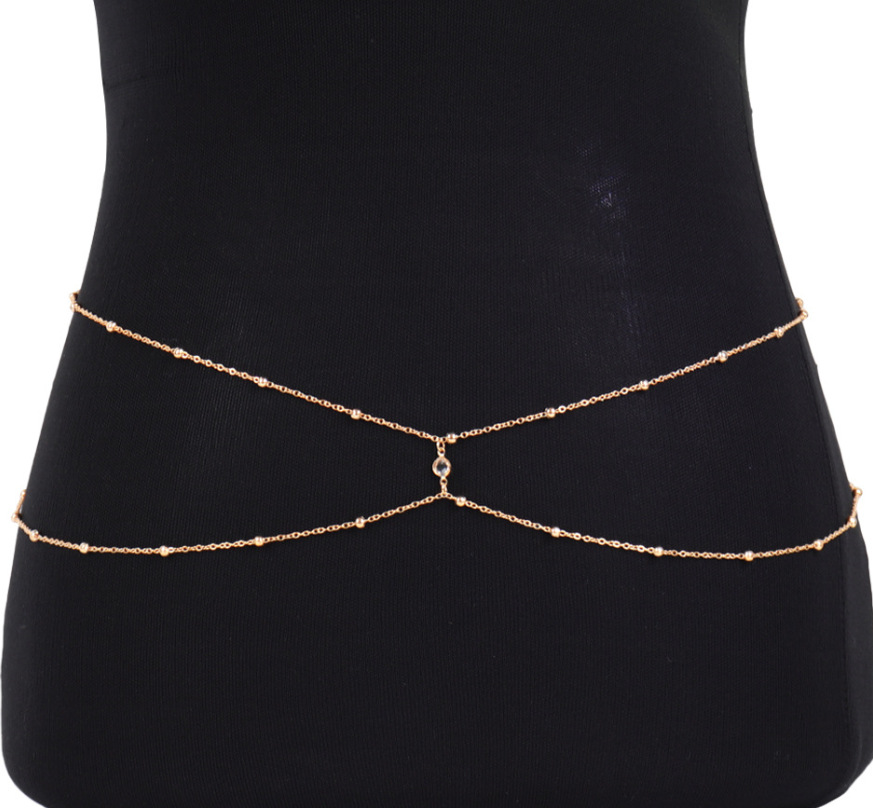Catene di pancia con perline d - Body Jewelry Online recensione e prezzo