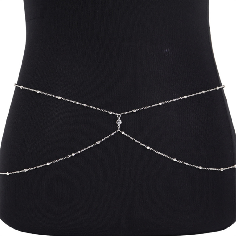 Catene di pancia con perline d - Body Jewelry Online recensione e prezzo