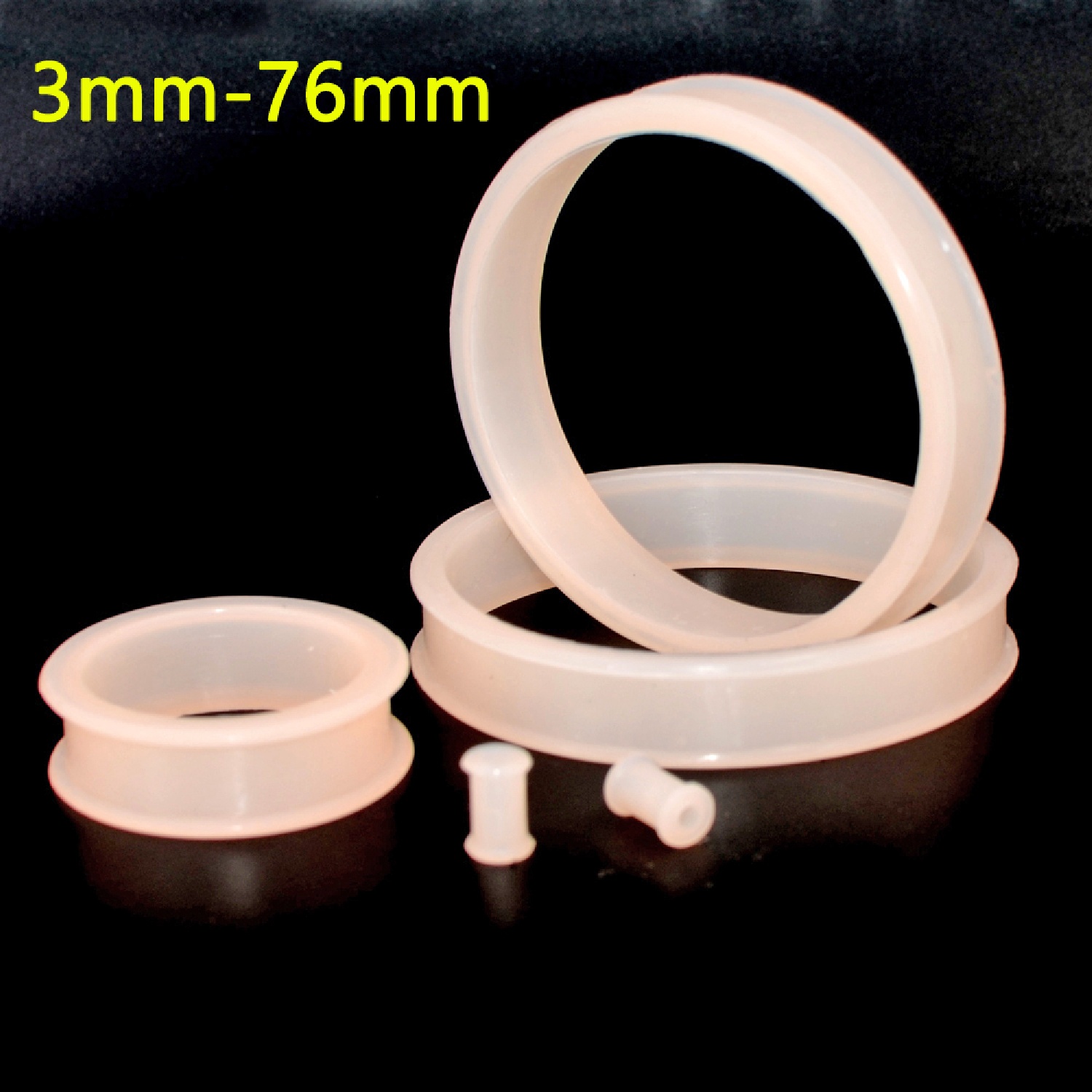 2pcs Supersize flessibile in s - Body Jewelry Ear Gauges recensione e prezzo