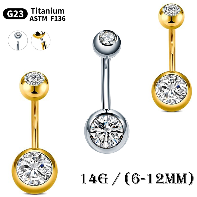 10 Pz/lotto G23 Titanio Ombeli - Belly Bar Titanium recensione e prezzo