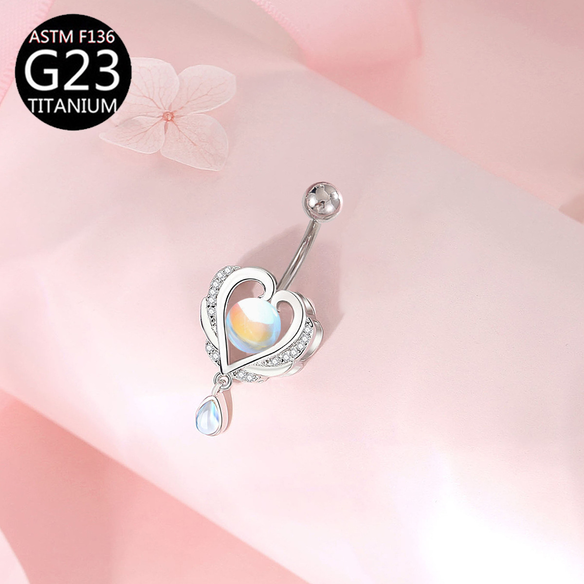 Anelli per ombelico in titanio - Belly Bar Titanium recensione e prezzo