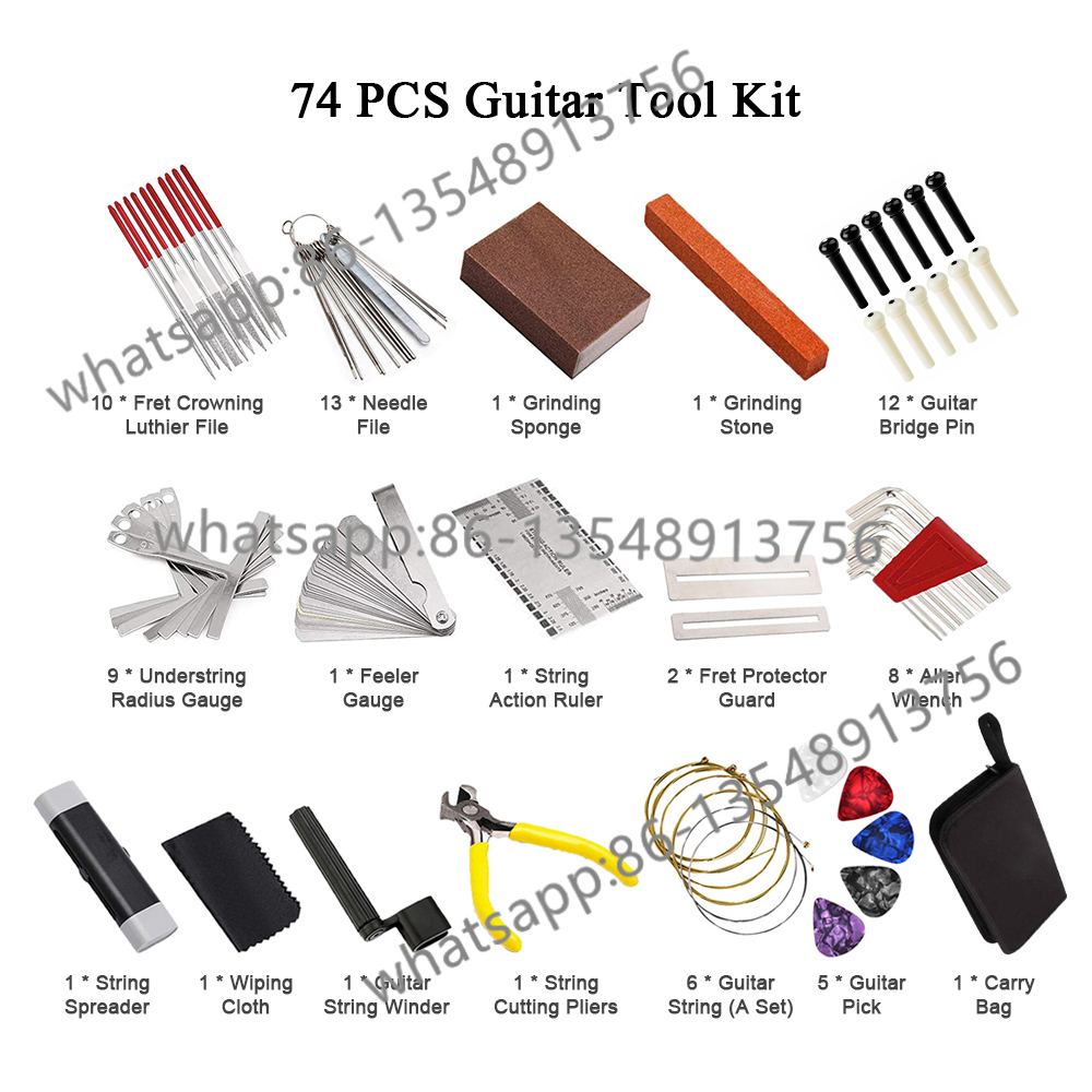 Kit chitarra da 72 pezzi, kit  - Body Jewelry Repair recensione e prezzo