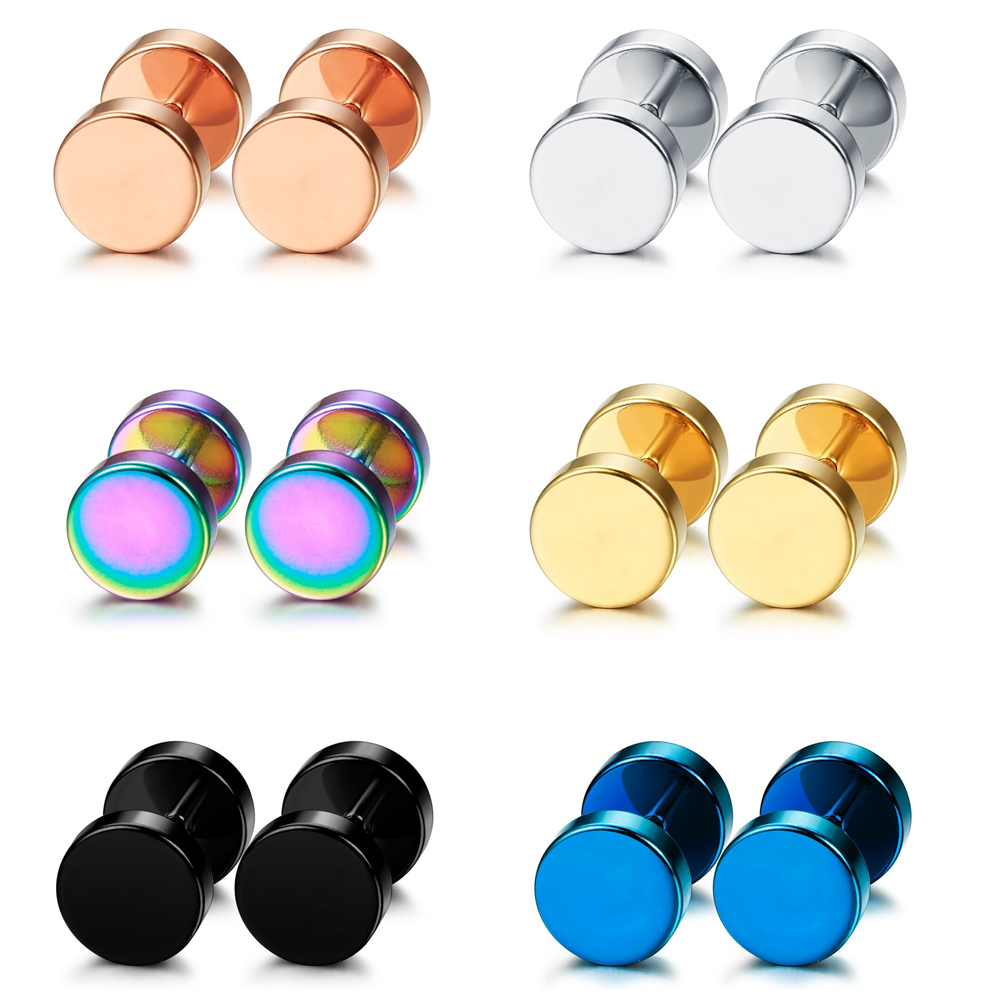 1 paio/6 paia di orecchini a b - Body Jewelry Ear Gauges recensione e prezzo