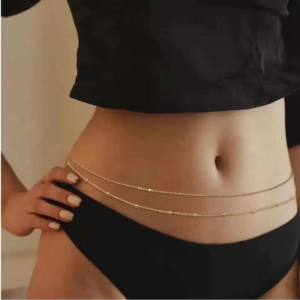 Catene per pancia a doppio str - Body Jewelry Online recensione e prezzo