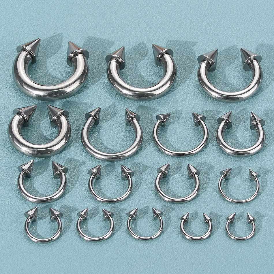 1PC in acciaio inossidabile di - Body Jewelry Ear Gauges recensione e prezzo