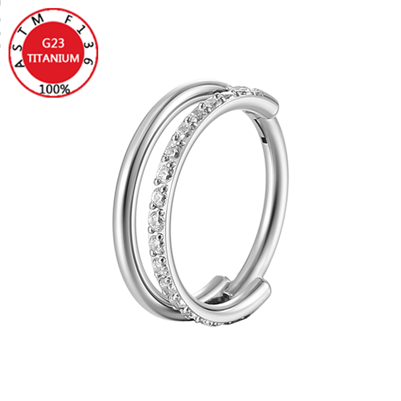 G23 Anello al naso in titanio  - Clicker Ring Seamless recensione e prezzo