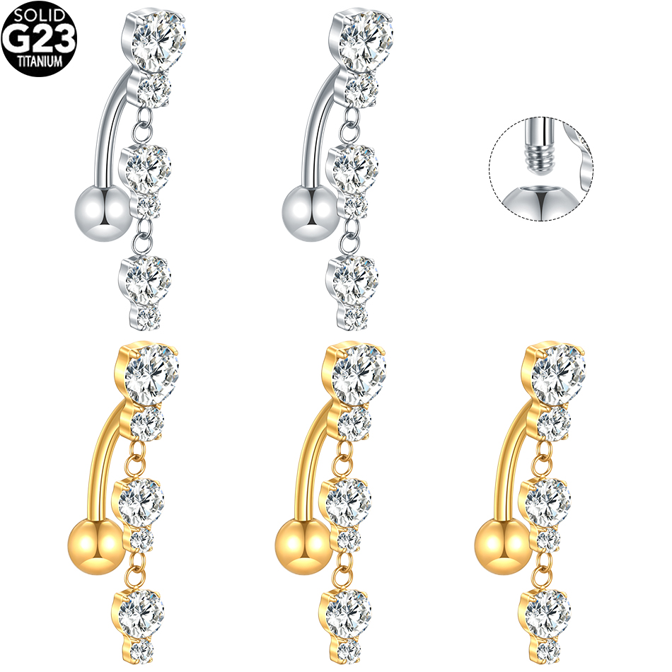 1/5PCS Barra invertita in tita - Belly Bar Titanium recensione e prezzo