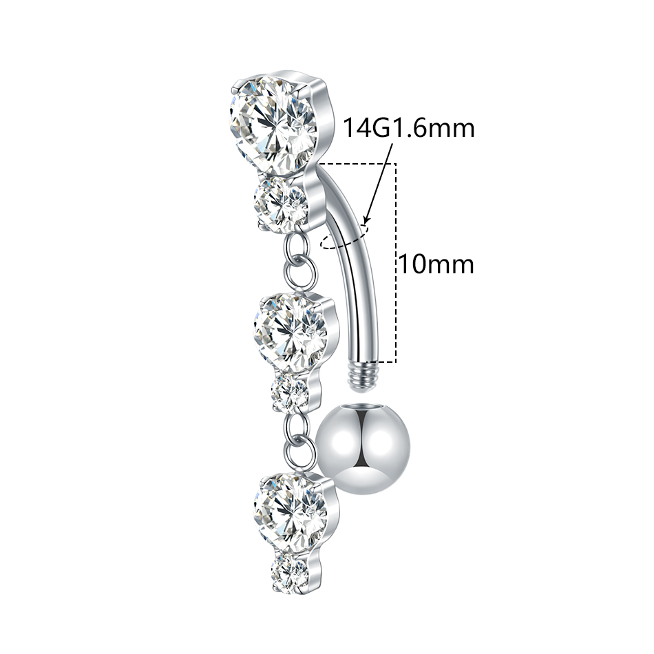 1/5PCS Barra invertita in tita - Belly Bar Titanium recensione e prezzo